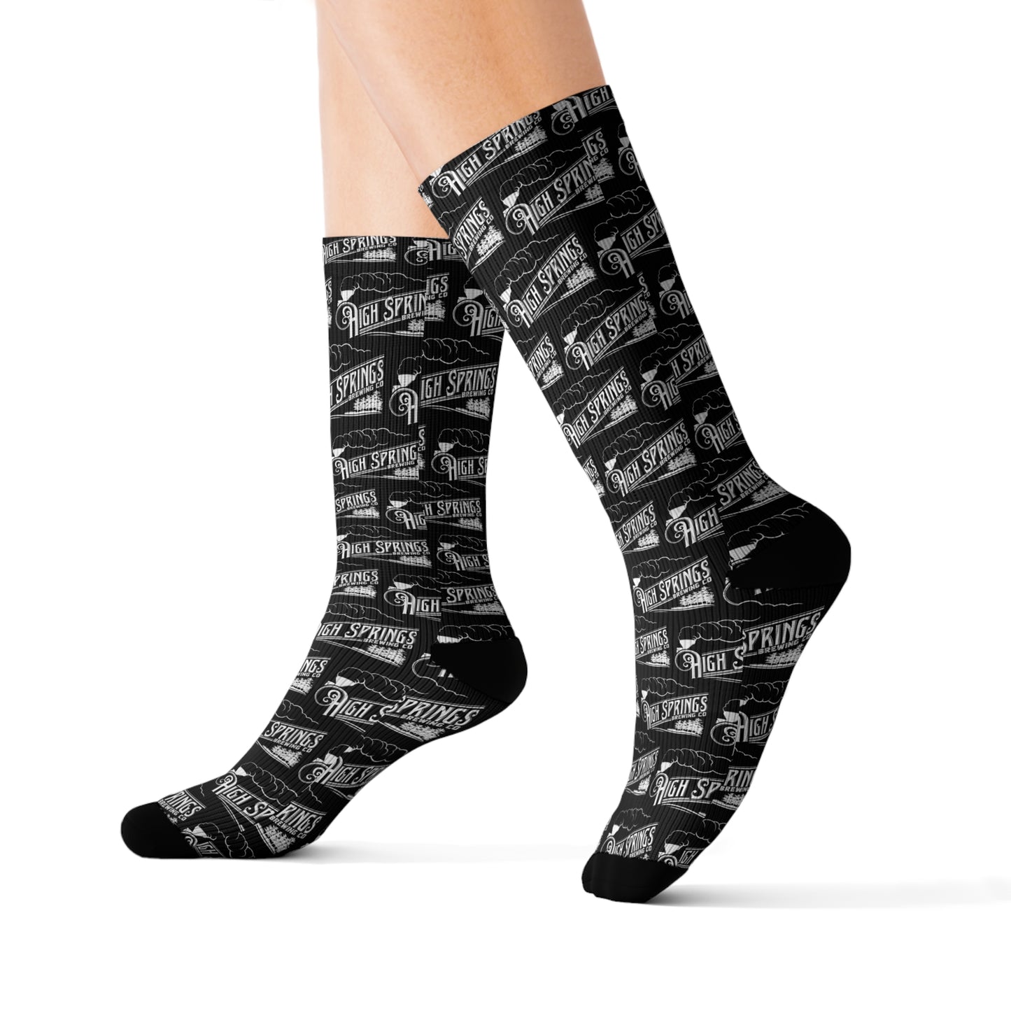 HSBC Nature Logo Patterned Sublimation Socks