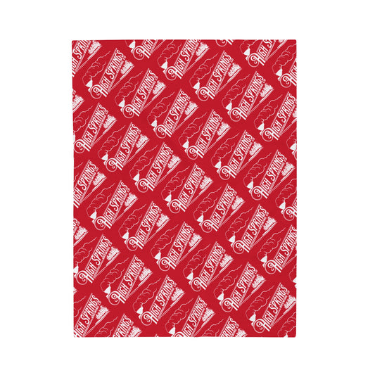 HSBC Logo Velveteen Plush Blanket