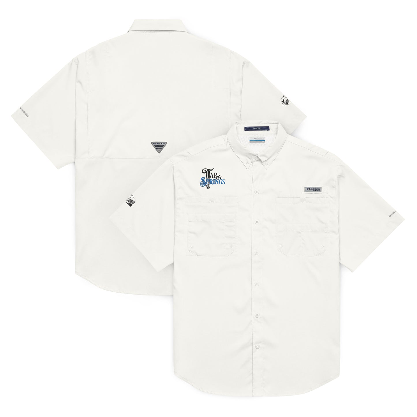 Tap the Springs Men’s Columbia short sleeve button shirt