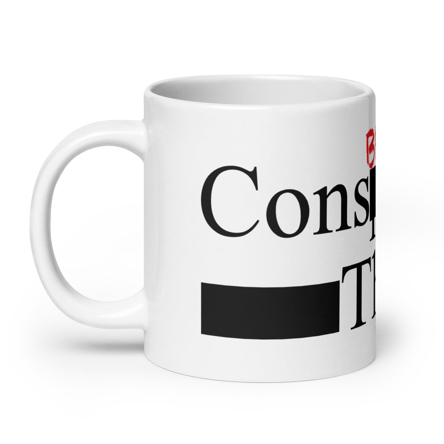 ConsBEERacy Theorizers glossy mug