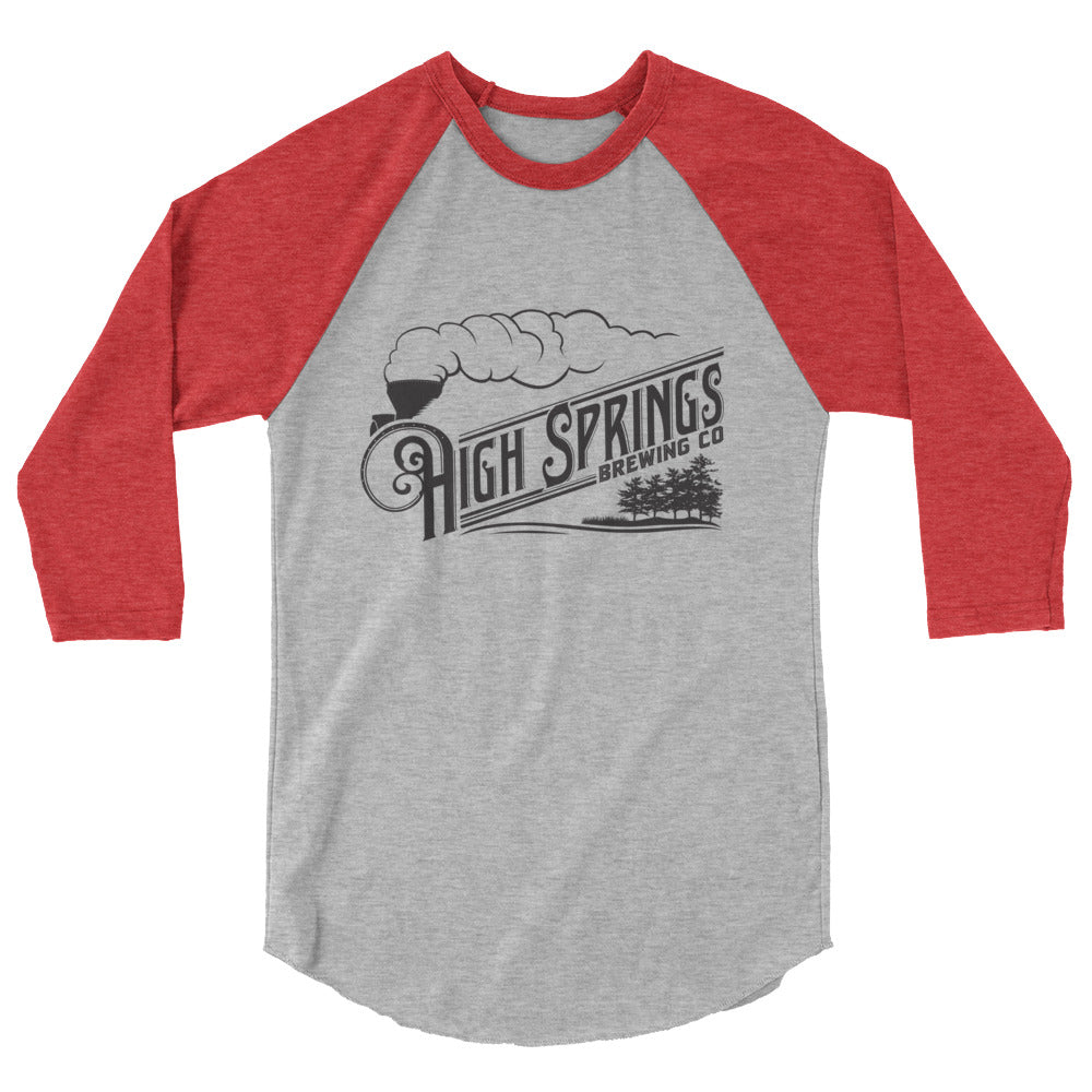 High Springs Brewing 3/4 sleeve raglan shirt