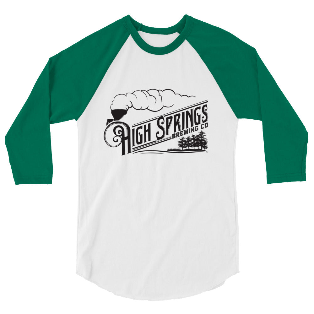 High Springs Brewing 3/4 sleeve raglan shirt