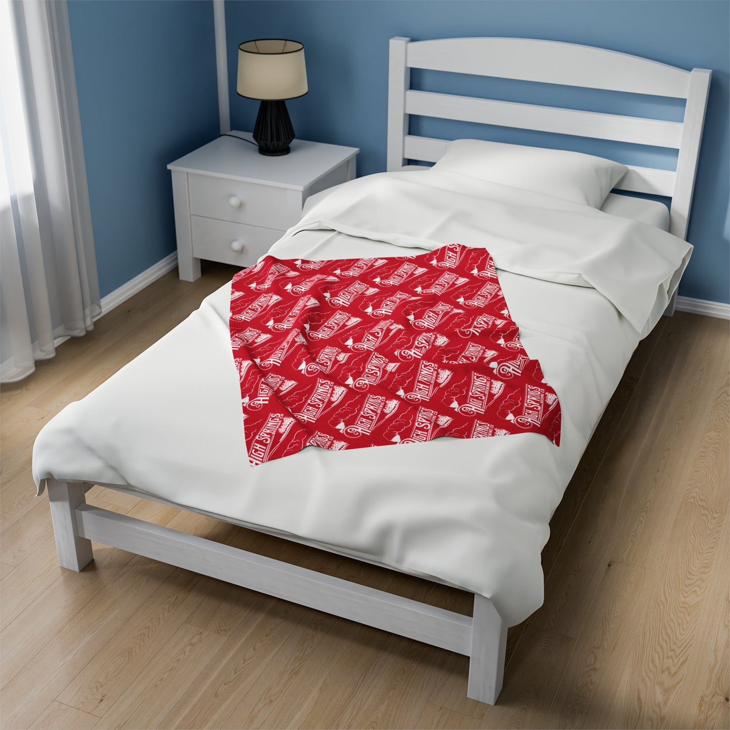 HSBC Logo Velveteen Plush Blanket