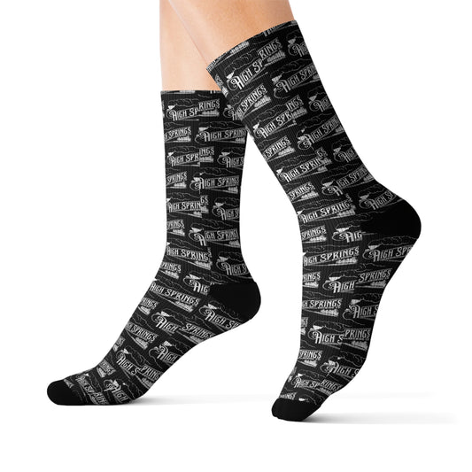 HSBC Nature Logo Patterned Sublimation Socks