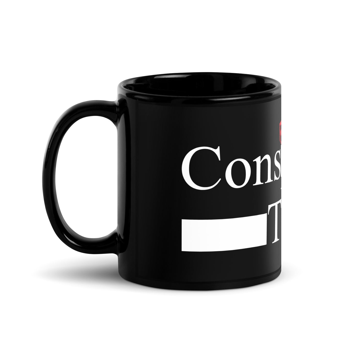 ConsBEERacy Theorizers Black Glossy Mug