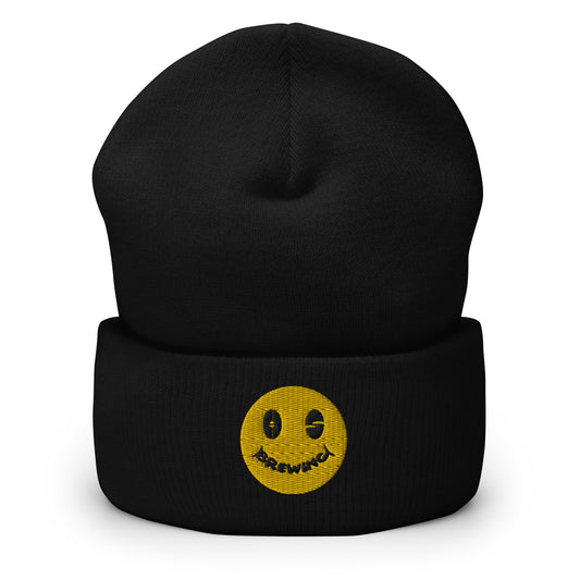 HSBC Smiley Face Cuffed Beanie