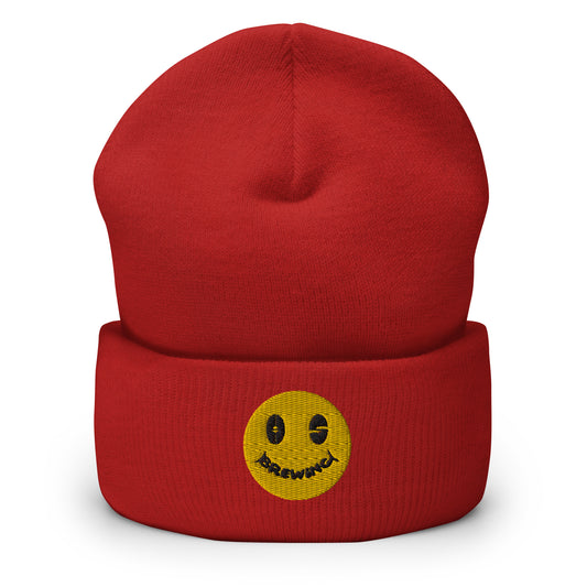 HSBC Smiley Face Cuffed Beanie