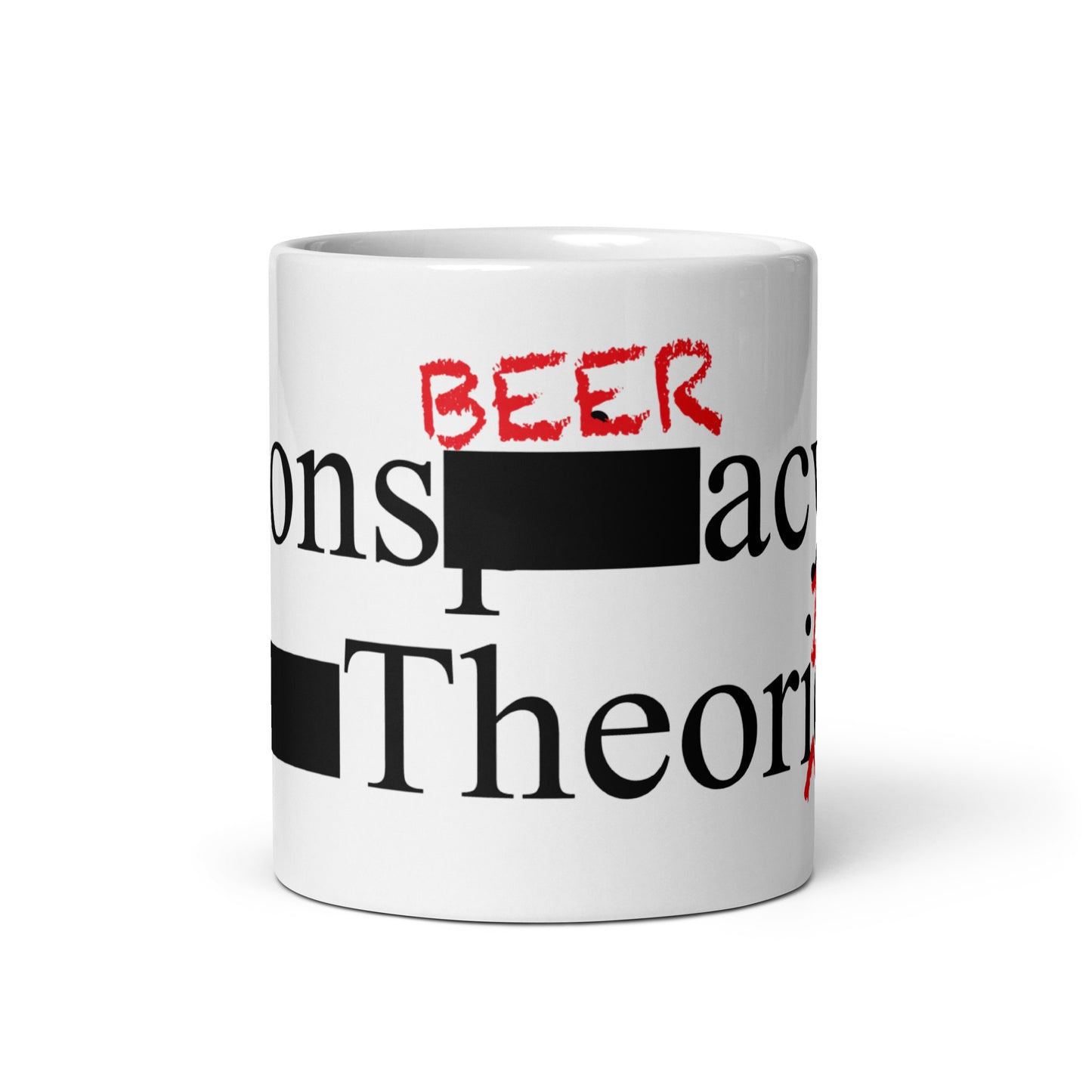 ConsBEERacy Theorizers glossy mug