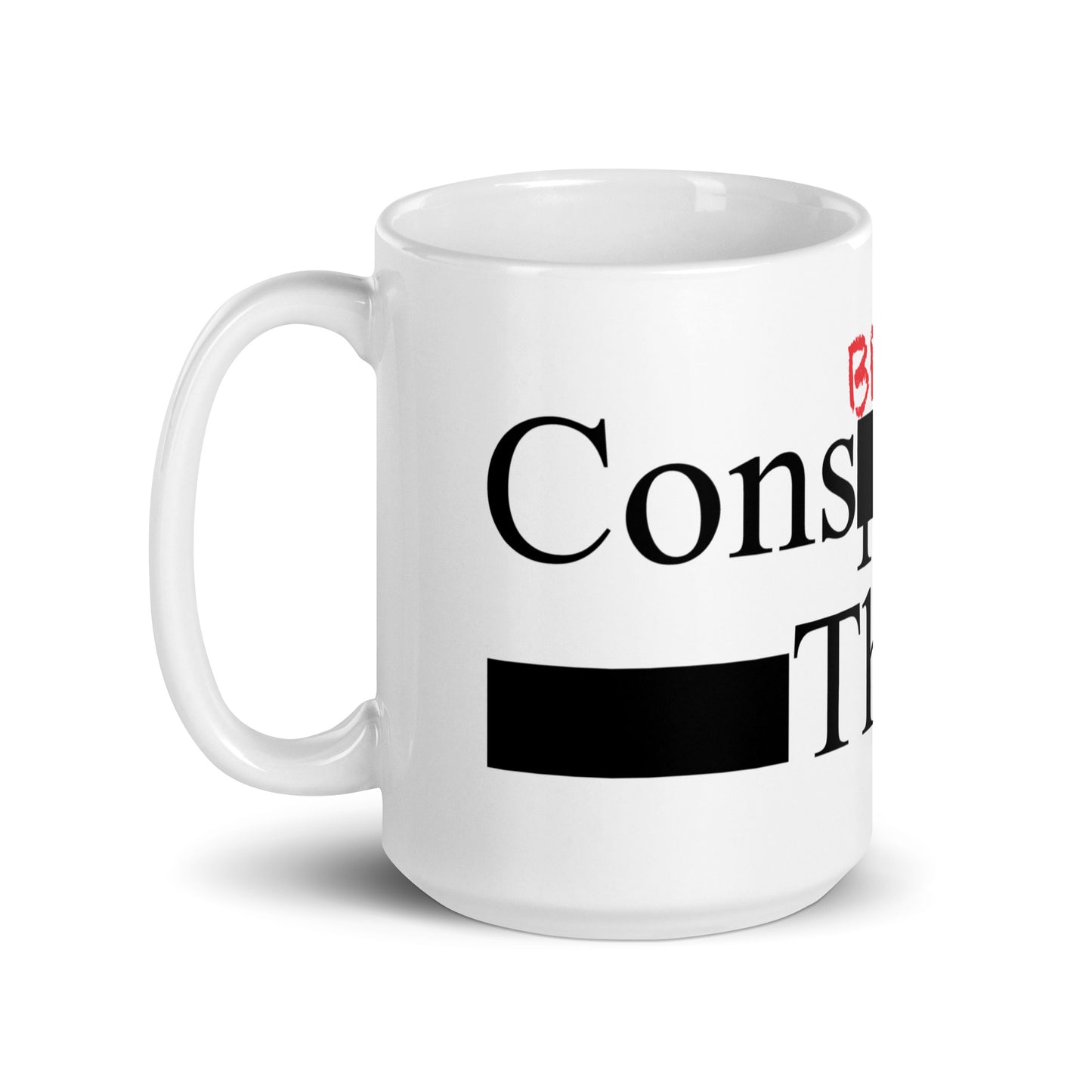 ConsBEERacy Theorizers glossy mug