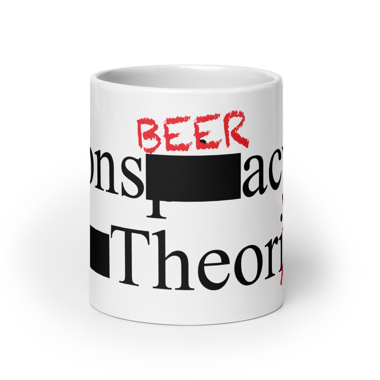 ConsBEERacy Theorizers glossy mug