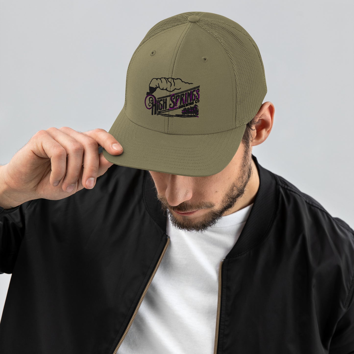 High Springs Brewing Logo Trucker Cap